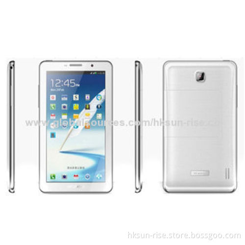 7-inch 2 SIM Cards Stand/MTK6515MB Android 4.4 Mobile Tablets, Built-in Bluetooth/Wi-Fi